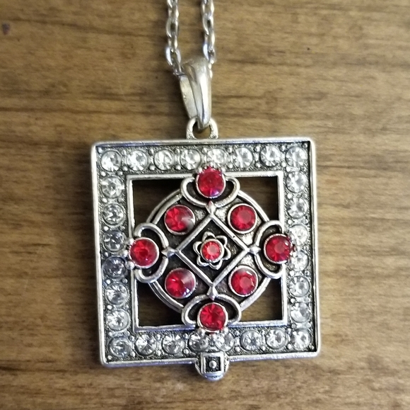 18MM 20MM SNAP Charm Necklace Rhinestone Snap Chai - Picture 2 of 5